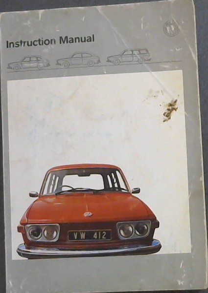 Instruction Manual: VW 412LE