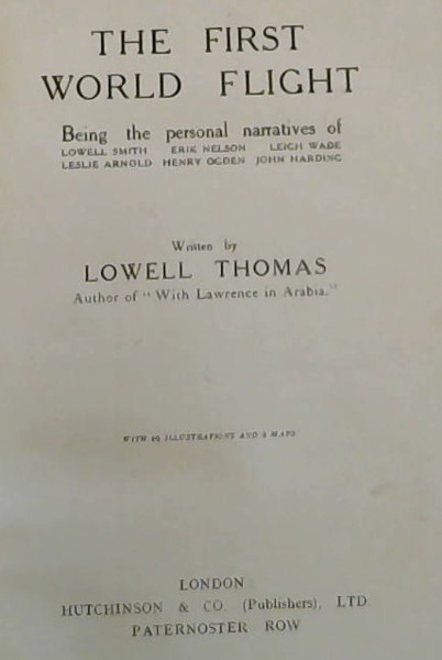 The First World Flight