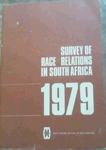 Survey Of Race Relations In South Africa