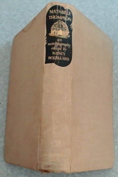 Matabele Thompson ; An Autobiography