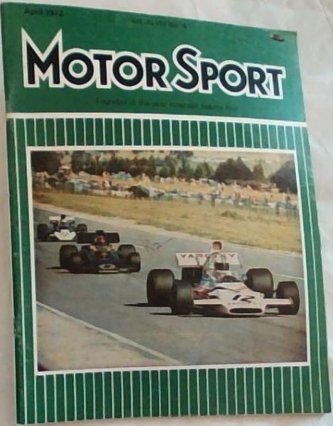 MotorSport: April 1972 Vol.XLVIII No.4
