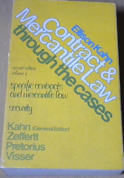 Contract and Mercantile Law through the Cases