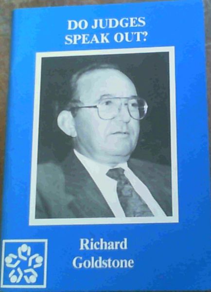 Do judges speak out (Alfred and Winifred Hoernl