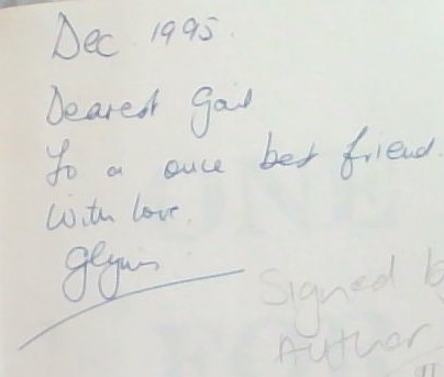One For All and All for one [signed by author]