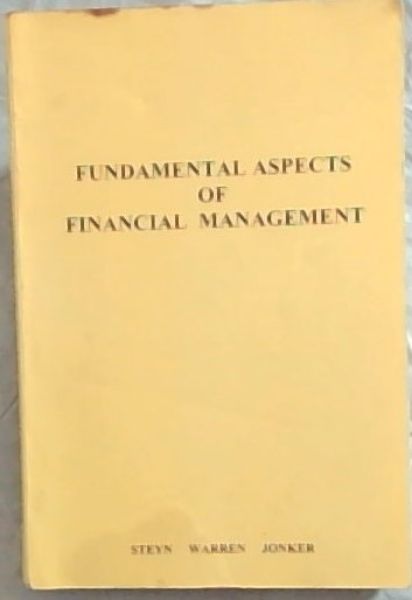 Fundamental Aspects of Financial Management