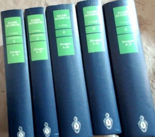 Hagers Handbuch der Pharmazeutischen Praxis (Volume 2-6)
