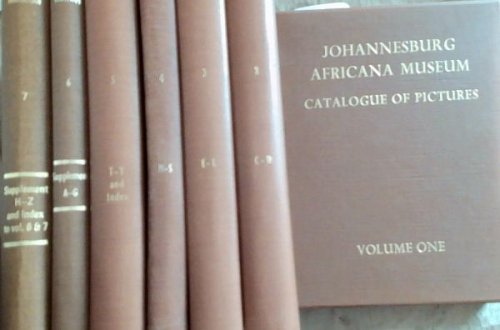 Catalogue of Pictures in the Africana Museum (7 volumes)