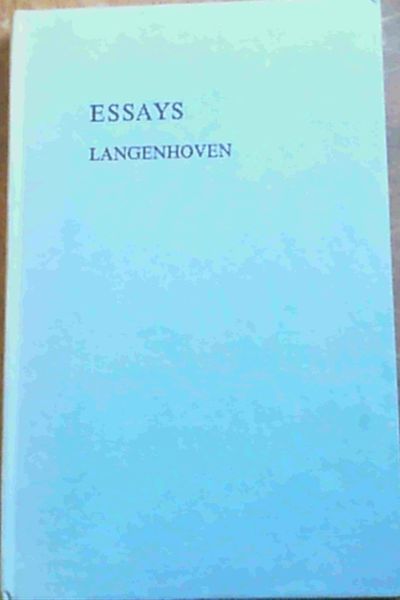 Essays uit Versamelde Werke Langenhoven