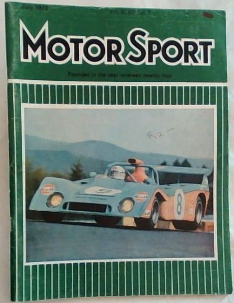 MotorSport: July 1972 Vol.XLVIII No.7