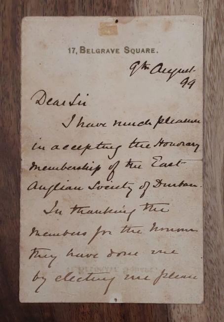 Image for Handwritten and signed letter from Lord Kitchener of Khartoum Handwritten and signed letter from Lord Kitchener of Khartoum