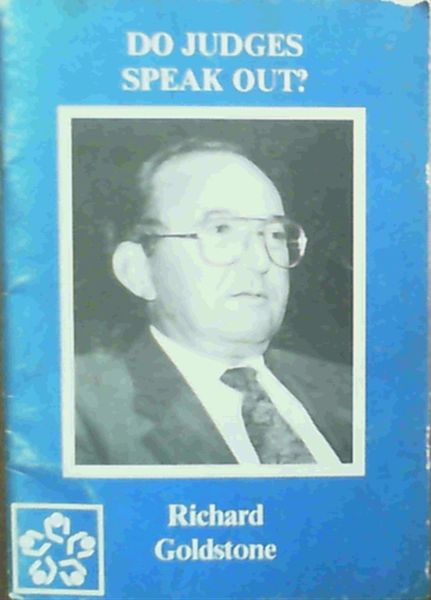 Do judges speak out (Alfred and Winifred Hoernl