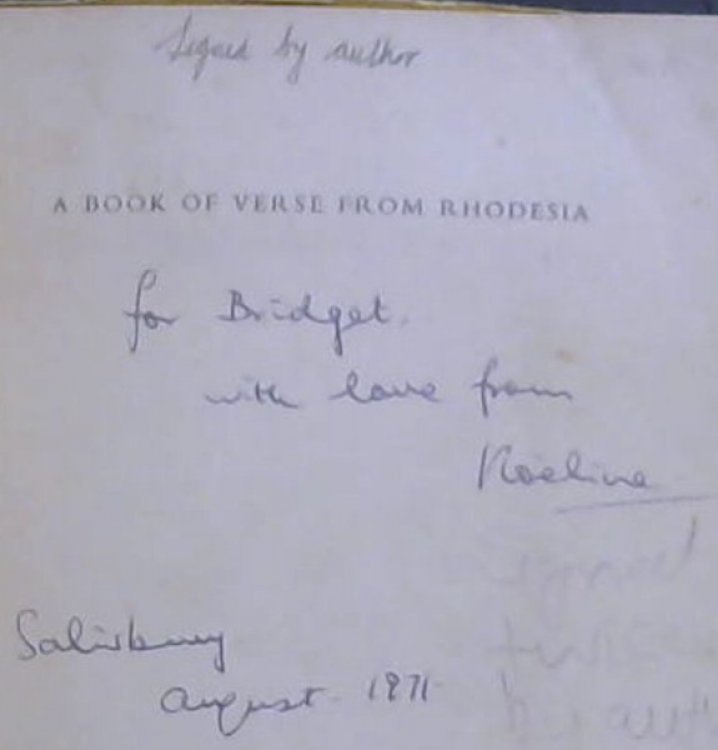 Bundu: A Book of Verse from Rhodesia