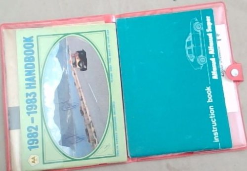 Alfa Romeo / Alfasud - Alfasud Super [Instruction manual + Guide to Service Network +General Terms of Guarantee + AA, 1982 - 1983 Handbook]