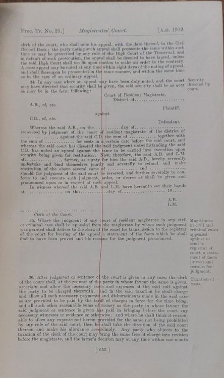 Statute Law of the Transvaal 1839-1910: Vol. II - 1900-1906 (Crown Colony)
