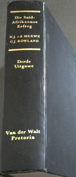 Die Suid-Afrikaanse erfreg (Afrikaans Edition)