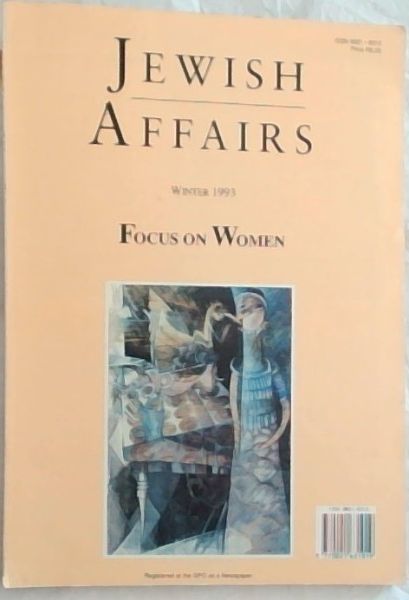 Jewish Affairs Winter 1993 Focus On Women