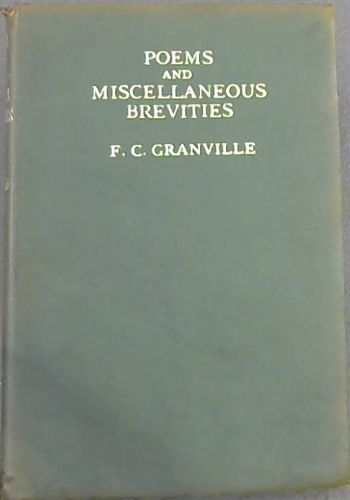 Poems & Miscellaneous Brevities