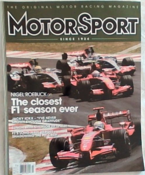 Motorsport , F1 Season Review; Lunch with Fittipaldi; Renault RE40; Mickey Thompson, Volume 83, No. 12