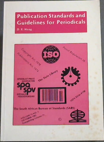 Publication standards and guidelines for periodicals (Contributions to library science No. 32)