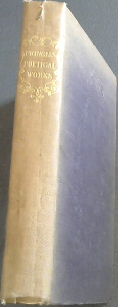 The Poetical Works of Thomas Pringle with a sketch of his life