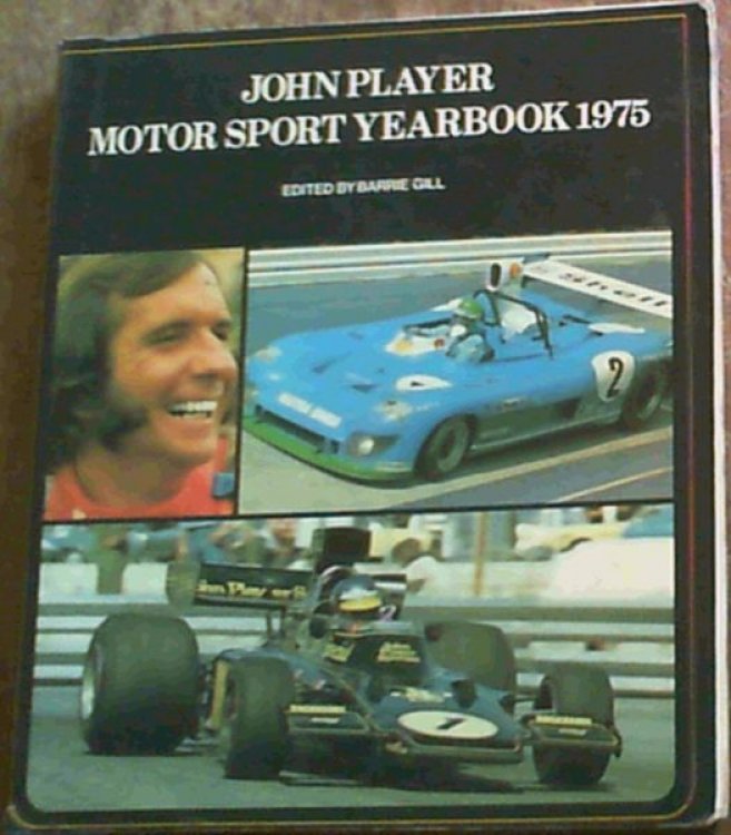 John Player Motor Sport Yearbook 1975
