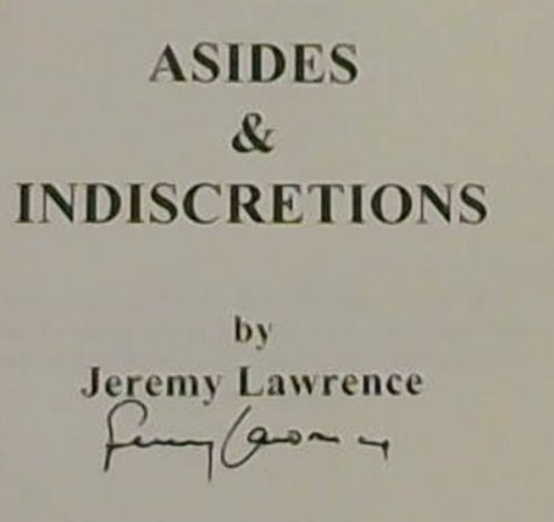 Asides & Indiscretions