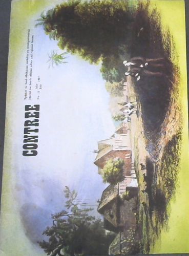 Contree : Journal for South African Urban and Regional History. No. 22. July 1987 / Tydskrif vir Suid-Afrikaanse stedelike en streekgeskiedenis