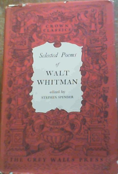 Selected Poems of Walt Whitman