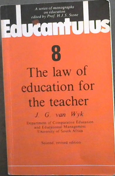 The law of education for the teacher