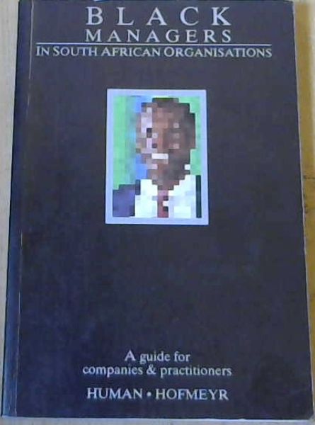 Black Managers in South African Organisations