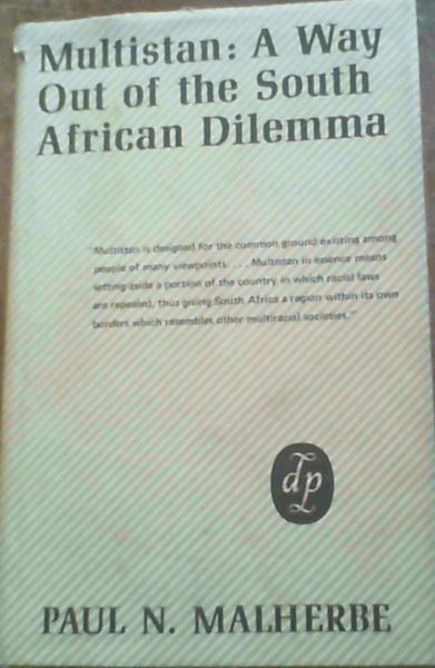 Multistan: A way out of the South African dilemma