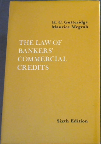 Law of Bankers' Commercial Credits