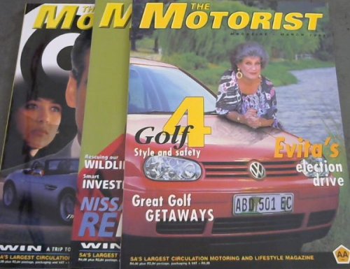 The Motorist Magazine : March, September & November 1999 (3 issues)