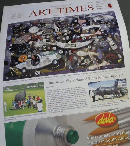 The South African Art Times. July 2010