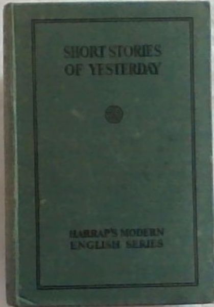 Short Stories of Yesterday