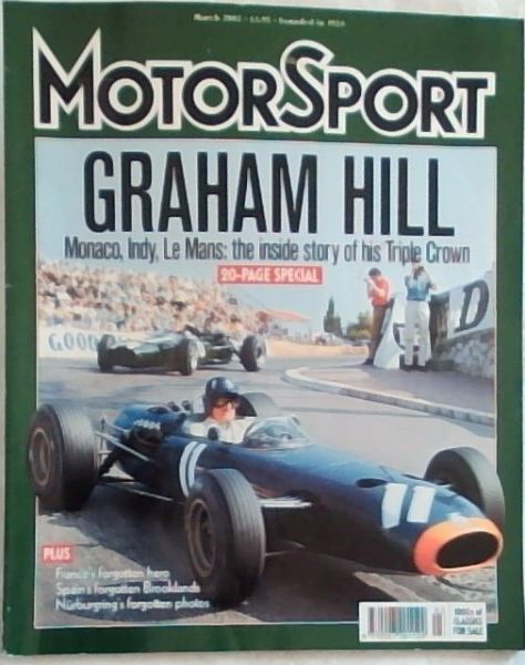 Motorsport March 2002, Graham Hill, Volume 78, No. 3