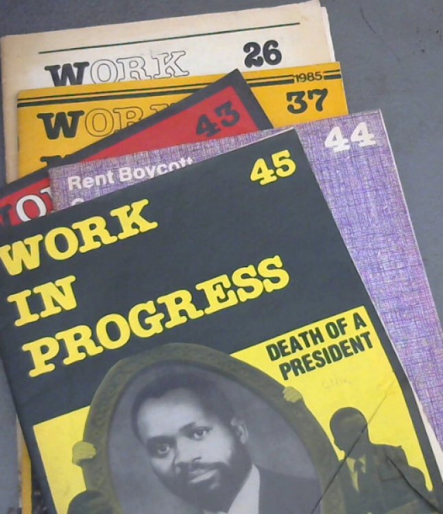 Work in Progress (WIP) : Nos. 26,37, 43, 44, 45