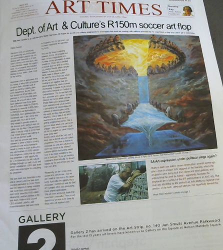 The South African Art Times. November 2010
