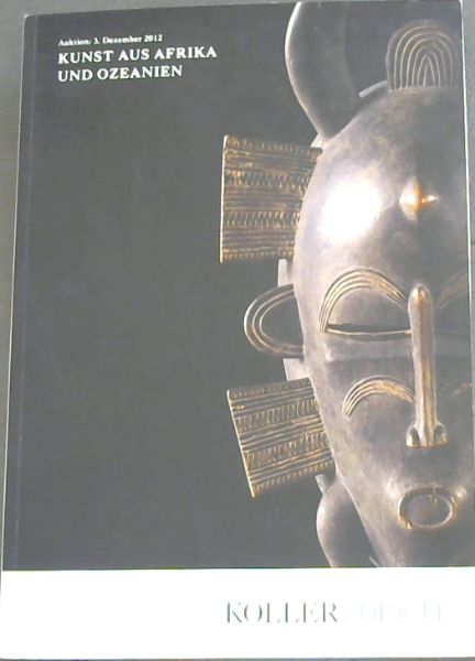 Kunst Aus Afrika Und Ozeanien, Auktion : 3. Dezember 2012