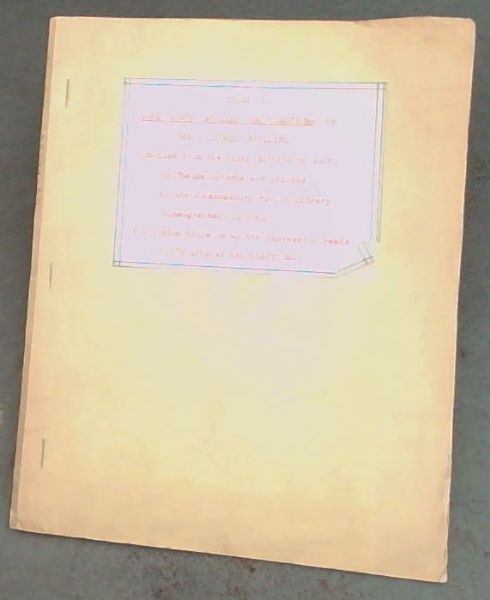 Index to Some South African Recollections by Mrs. Lionel Phillips