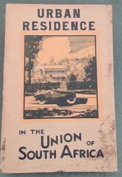 Urban Residence In the Union of South Africa