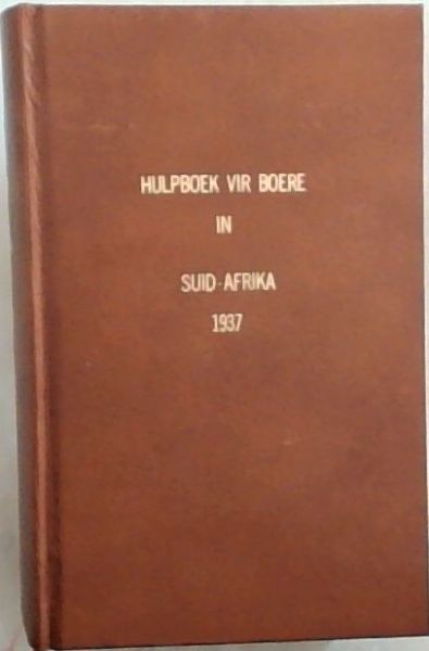 Hulpboek Vir Boere In Suid-Afrika