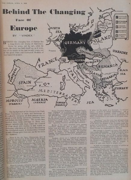 The Forum: South Africa's First National Review - Constructive, Independent - Five volumes: Vol 1, No 1, April 4 1938 - Vol 2, No 2, August 19, 1939