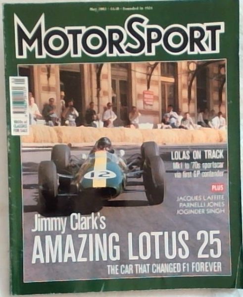 Motorsport May 2002, Lotus 25, Volume 78 No. 5