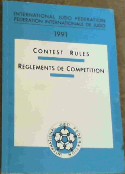 International Judo Federation Contest Rules 1991