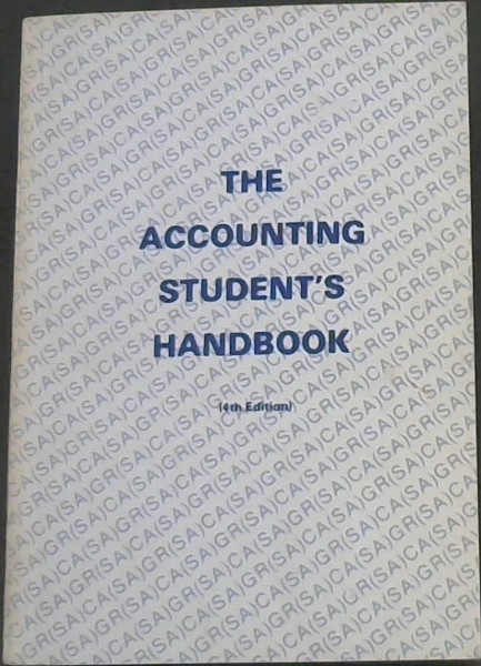 The Accounting Sudent's Handbook
