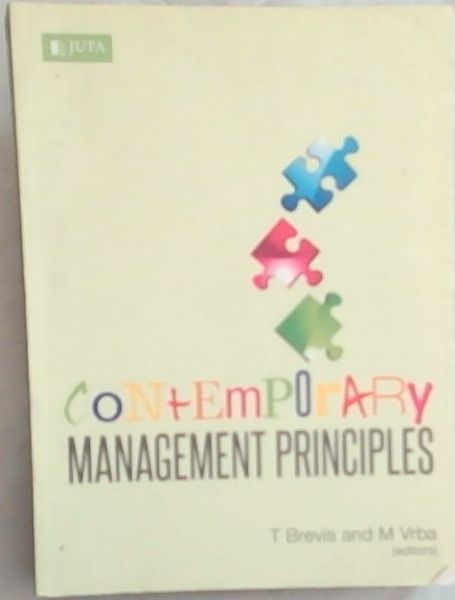 Contemporary management principles