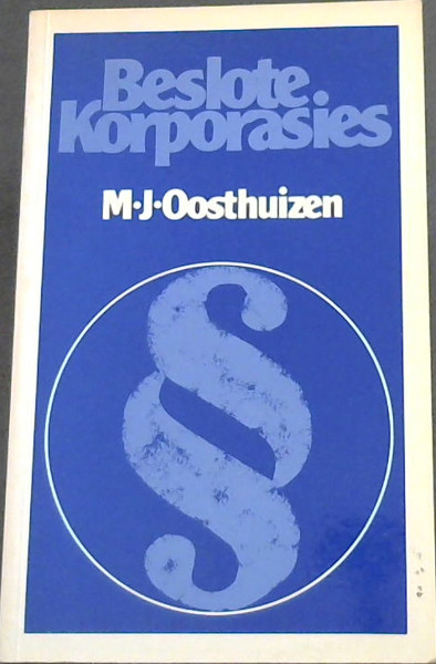Beslote korporasies (Afrikaans Edition)