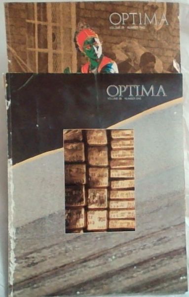 Optima . Volume 28 Number 1 & 2. January & April 1979