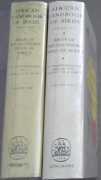Birds of the Southern Third of Africa (2 Volume Set)